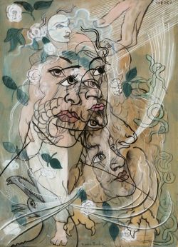 Peinture sur toile de Francis Picabia Medea 1929 reproduction peinte à la main