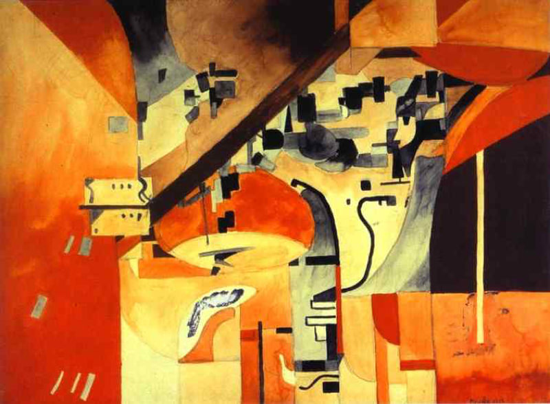 Francis Picabia New York Vu Depuis L Autre Cote Du Corps