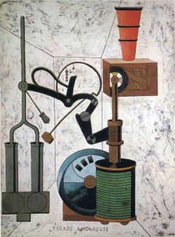 Peinture sur toile de Francis Picabia Parade Amoureuse reproduction peinte à la main