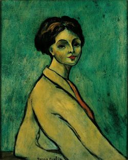Peinture sur toile de Francis Picabia Portrait De Juliette Borreman reproduction peinte à la main