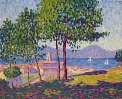 Peinture sur toile de Francis Picabia Saint-tropez Effet De Soleil 1909 reproduction peinte à la main