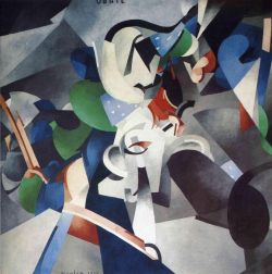Peinture sur toile de Francis Picabia Udnie Jeune Fille Ame Ricaine reproduction peinte à la main