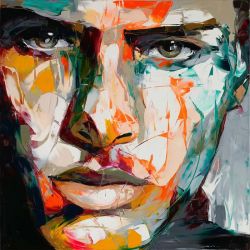 Peinture sur toile de Francoise Nielly reproduction peinte à la main