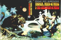 Frank Frazetta Thuvia Maid Of Mars - Cover reproduction peinte à la main