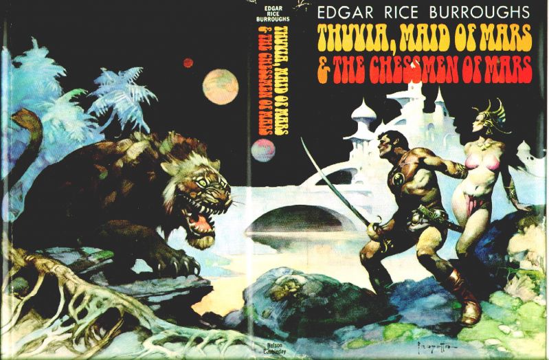 Frank Frazetta Thuvia Maid Of Mars - Cover
