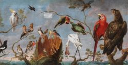 Frans Snyders, Concert of the Birds reproduction peinte à la main