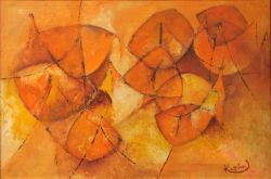 Peinture sur toile de Frantisek Kupka, Untitled, c. 1910-13 reproduction peinte à la main