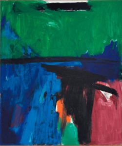 Peinture sur toile de Franz Kline,  Provincetown II, 1959 reproduction peinte à la main