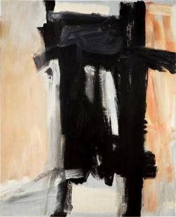 Peinture sur toile de Franz Kline Sawyer 1959 reproduction peinte à la main