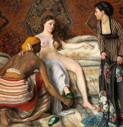Frederic Bazille La Toilette reproduction peinte à la main