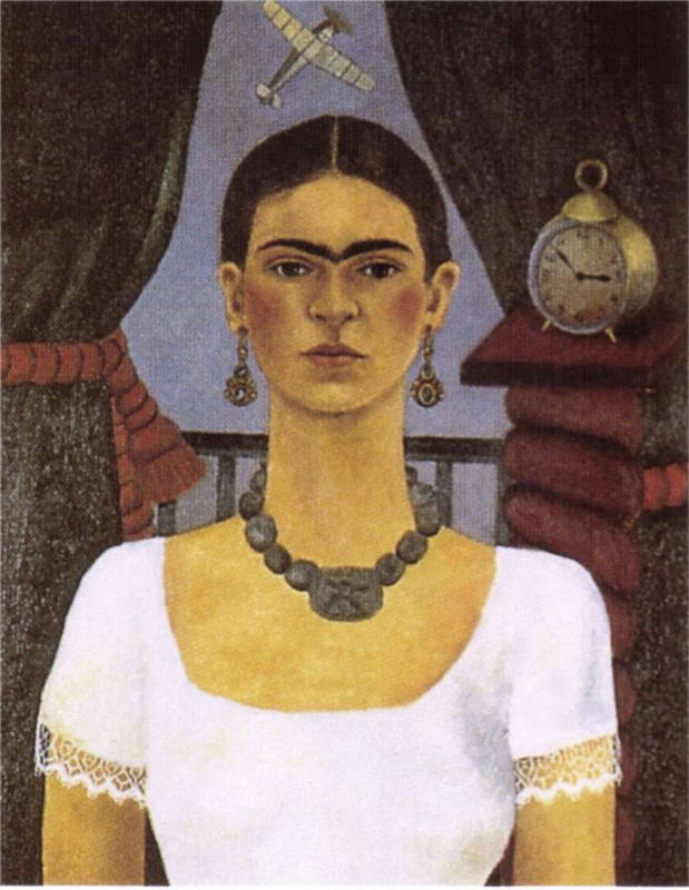 Frida Kahlo, Autoportrait - Le Temps File