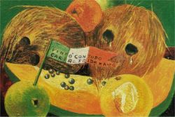 Peinture sur toile de Frida Kahlo, Larmes de noix de coco reproduction peinte à la main