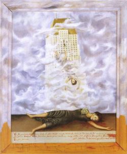 Frida Kahlo, Le suicide de Dorothy Hale reproduction peinte à la main