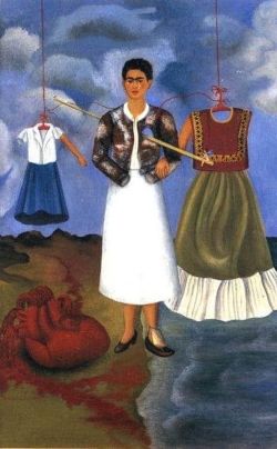 Frida Kahlo Memoria El Corazon 1937 reproduction peinte à la main