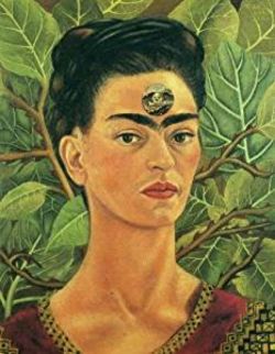 Frida Kahlo, Pensant à la Mort reproduction peinte à la main