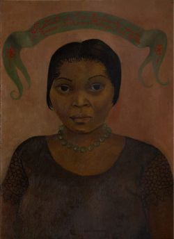 Peinture sur toile de Frida Kahlo, Portrait d'Eva Frederick reproduction peinte à la main