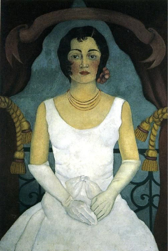 Frida Kahlo, Portrait d'une femme en blanc