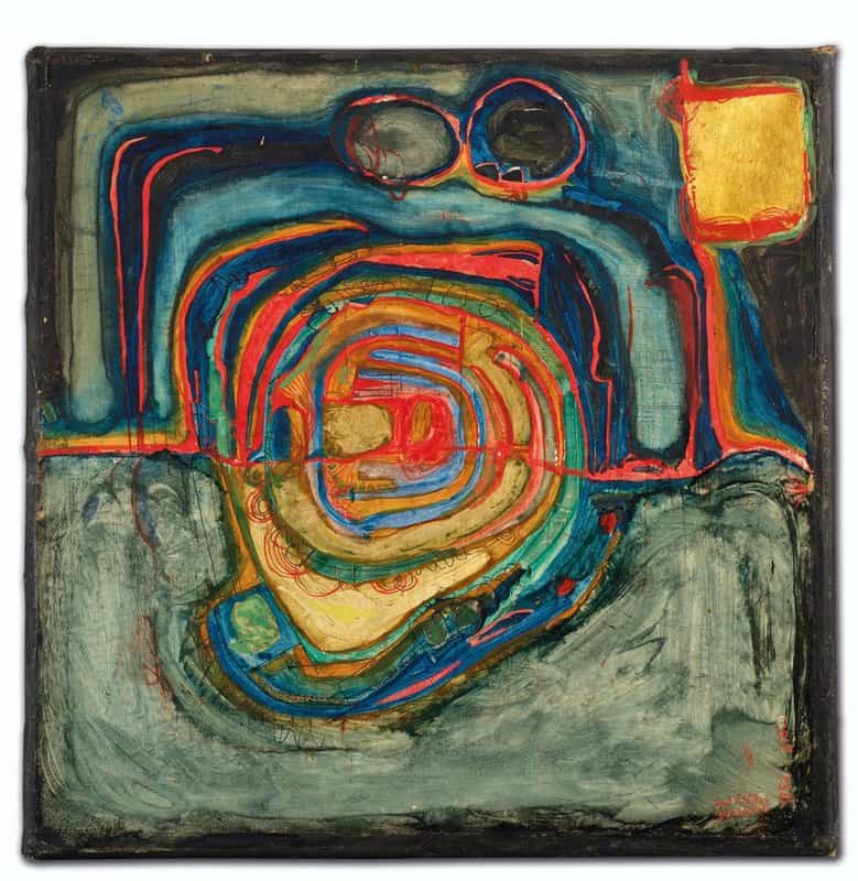 Friedensreich Hundertwasser La Balance Oculaire 1 - Augenwaage 1 - Eye Balance 1 - 1956