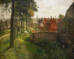 Frits Thaulow The Priest reproduction peinte à la main