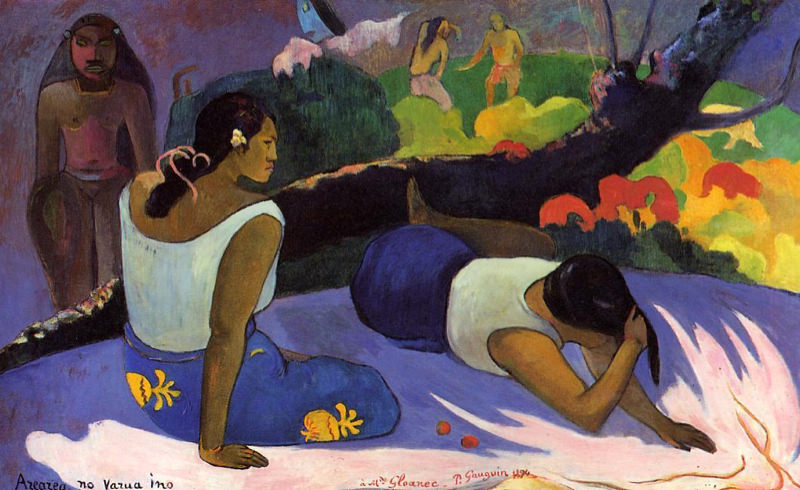 Gauguin, Le plaisir de l'esprit du mal - Arearea no varua ino