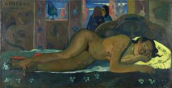 Peinture sur toile de Gauguin, Nevermore - 1897 reproduction peinte à la main