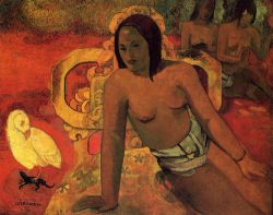 Peinture sur toile de Gauguin, Vairumati reproduction peinte à la main