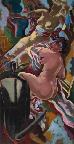 George Grosz Zwei Frauen 1929 reproduction peinte à la main