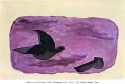 Peinture sur toile de Georges Braque Birds In The Clouds reproduction peinte à la main