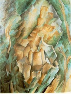 Peinture sur toile de Georges Braque Castle At La Roche-guyon reproduction peinte à la main