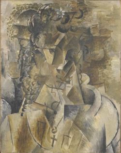 Peinture sur toile de Georges Braque Girl With A Cross reproduction peinte à la main