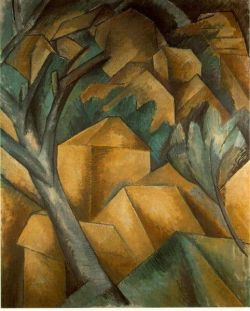 Georges Braque Houses At Estaque reproduction peinte à la main