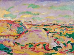 Georges Braque Landscape Near Antwerp reproduction peinte à la main