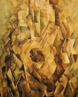 Georges Braque Mandora reproduction peinte à la main