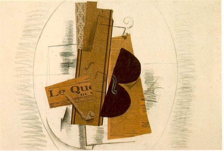 Georges Braque Violin And Pipe Le Quotidien