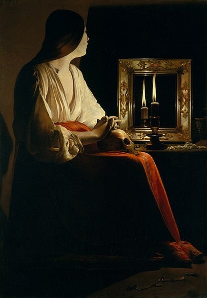 Georges De La Tour The Penitent Magdalen