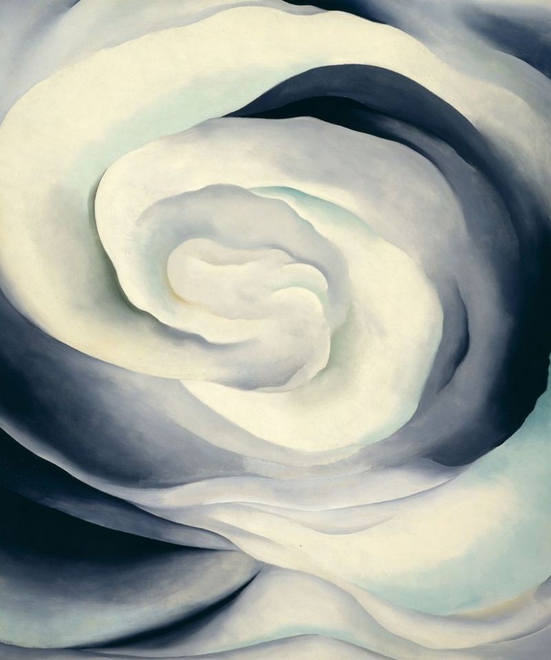 Georgia O'Keeffe, Abstraction White Rose, 1927