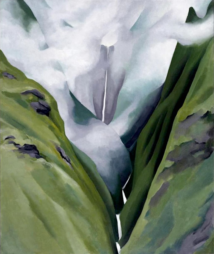 Georgia O Keeffe Waterfall No. Iii - Lao Valley 1939