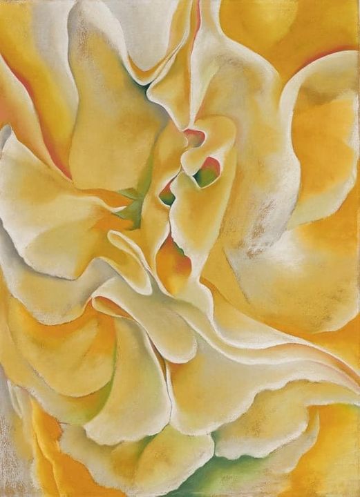 Georgia O Keeffe Yellow Sweet Peas C.1925