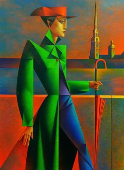 Peinture sur toile de Georgy Kurasov Decline Of Empire reproduction peinte à la main