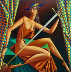 Peinture sur toile de Georgy Kurasov Judith reproduction peinte à la main