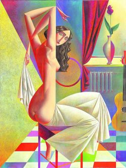 Peinture sur toile de Georgy Kurasov Nude 177 reproduction peinte à la main