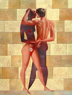 Peinture sur toile de Georgy Kurasov Shadows reproduction peinte à la main