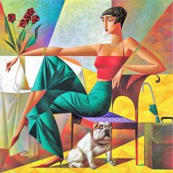 Peinture sur toile de Georgy Kurasov The Return reproduction peinte à la main