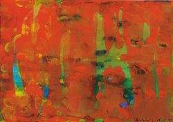 Gerhard Richter, Untitled 1991 reproduction peinte à la main