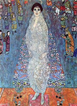 Peinture sur toile de Gustav Klimt Baroness Elizabeth reproduction peinte à la main