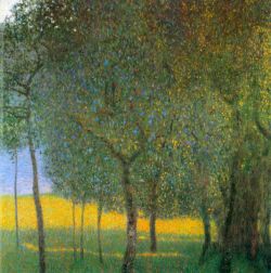 Peinture sur toile de Gustav Klimt Fruit Trees reproduction peinte à la main