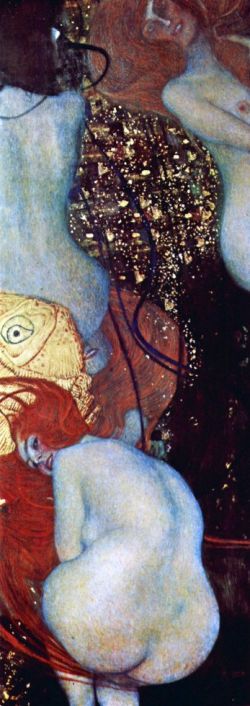Peinture sur toile de Gustav Klimt Goldfish reproduction peinte à la main