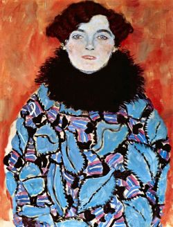 Peinture sur toile de Gustav Klimt Johanna Staude reproduction peinte à la main