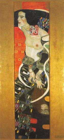 Peinture sur toile de Gustav Klimt Judith II reproduction peinte à la main