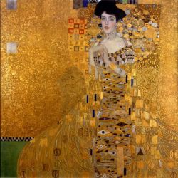 Peinture sur toile de Gustav Klimt Portrait Of Adele Bloch-bauer 1 reproduction peinte à la main